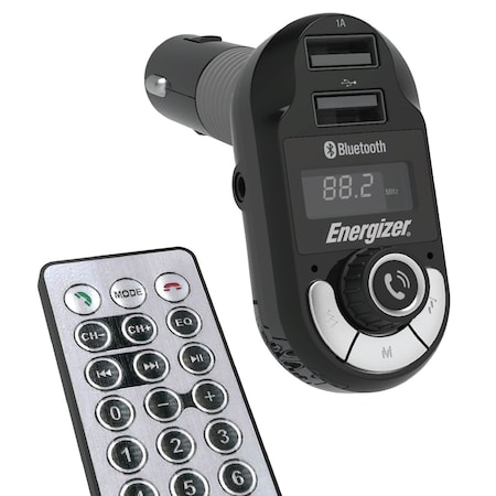 Energizer Bluetooth Fm Transmitter And Hands-Free Car Kit With Dual Usb Car ENGFMT6